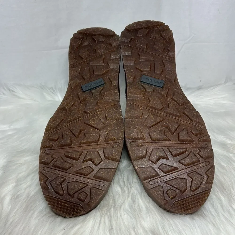 Josef Seibel NWOT Raymond 02 Brown‎ Leather Boots Sz 43